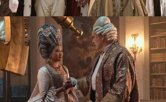 Queen Charlotte et le roi George III