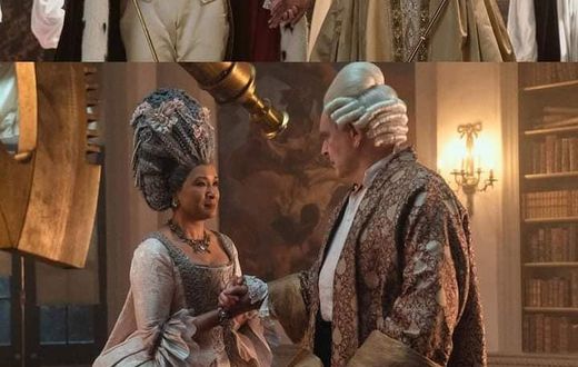 Queen Charlotte et le roi George III