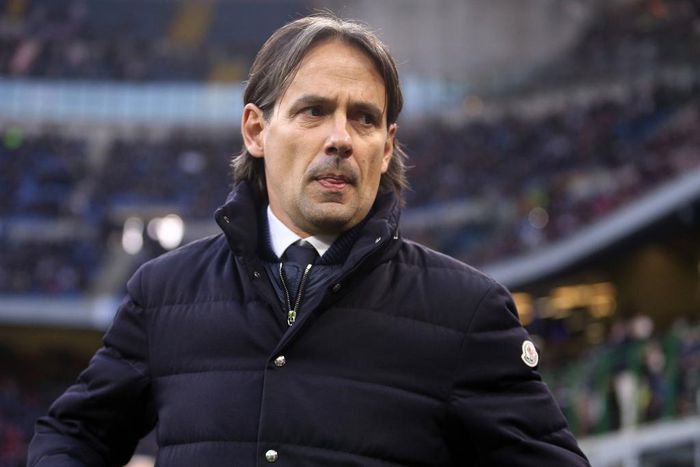 Inter Milan coach Simone Inzaghi