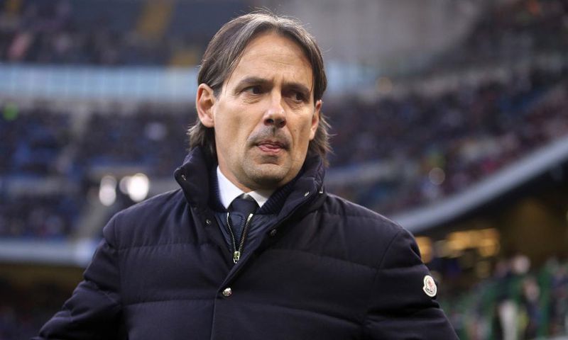 Inter Milan coach Simone Inzaghi