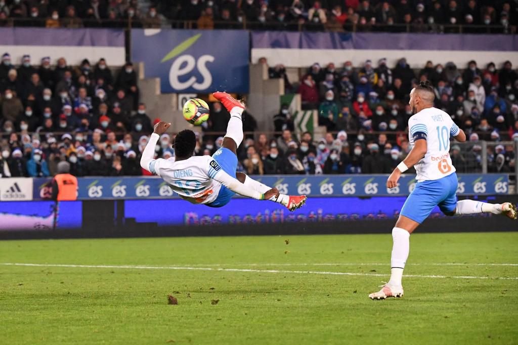 Bamba Dieng  but contre strasbourg