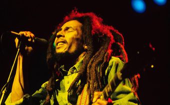 Bob Marley performing in the UK in 1980.Mike Prior/Getty Images