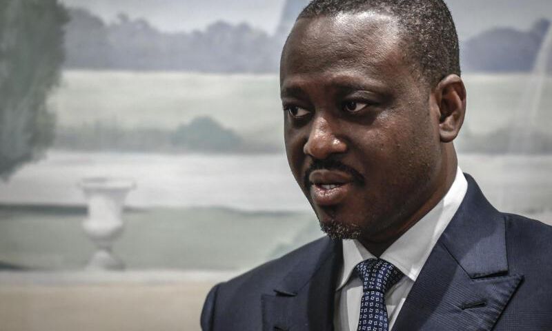 Guillaume Soro à Paris, en septembre 2020