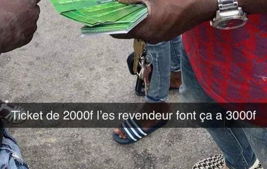 Revente de ticket pour la CAN 2023