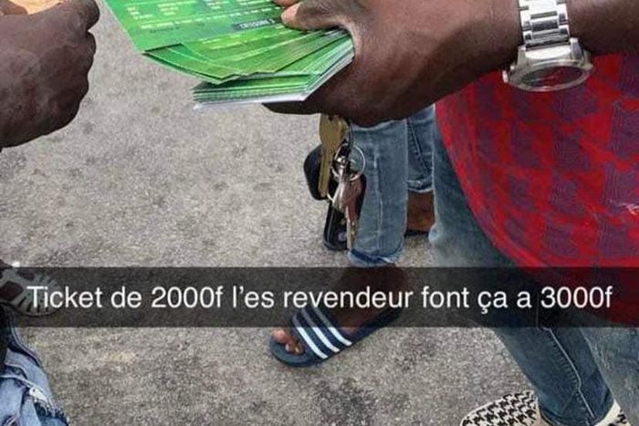 Revente de ticket pour la CAN 2023