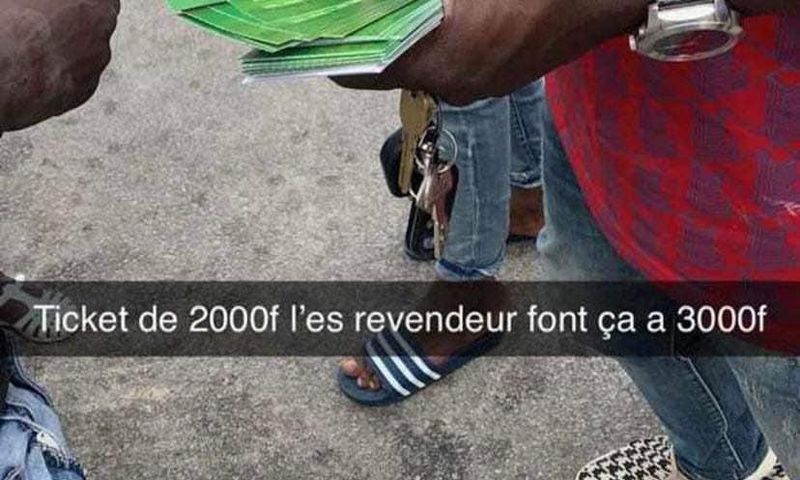 Revente de ticket pour la CAN 2023