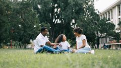 une sortie en famille