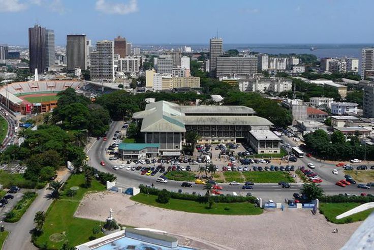 La ville d'Abidjan