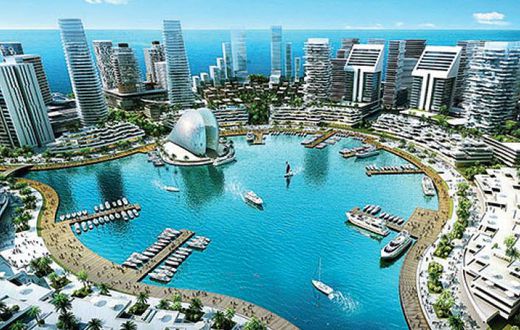 Le projet Eko Atlantic, Lagos