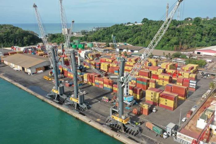 Le port de San-Pedro