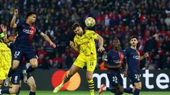 But de Dormund face aux PSG