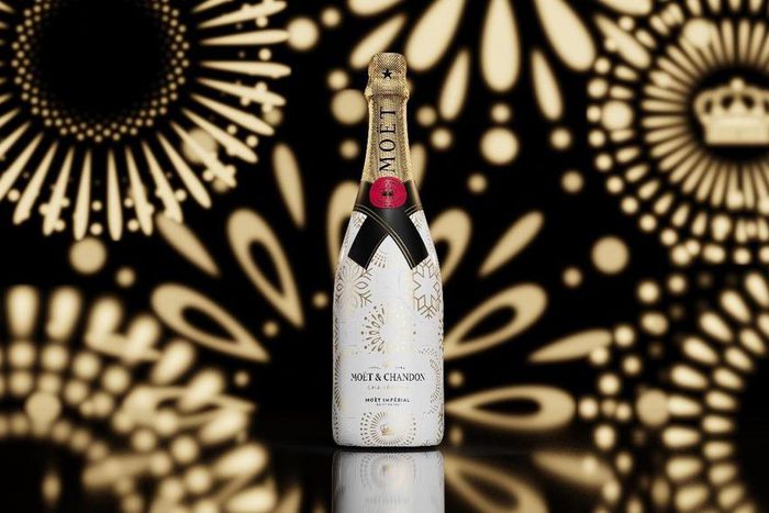 La  bouteille Spark of Light de Moët et Chandon