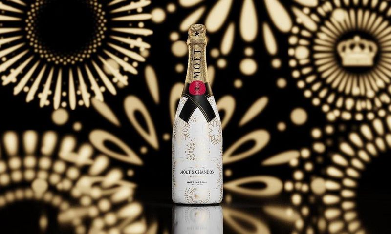 La  bouteille Spark of Light de Moët et Chandon