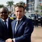 Umaro Sissoco Embalo, le président de la Guinée Bissau et Emmanuel Macron, le président de la France