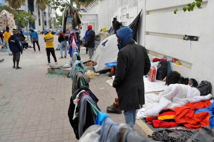 Les migrants en Tunisie