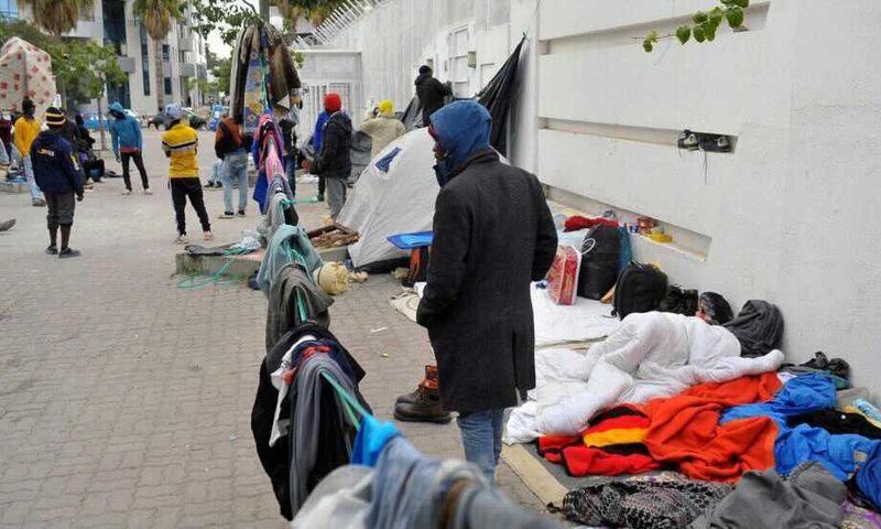 Les migrants en Tunisie
