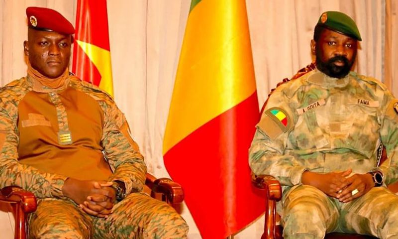 Les Présidents du Burkina et du Mali