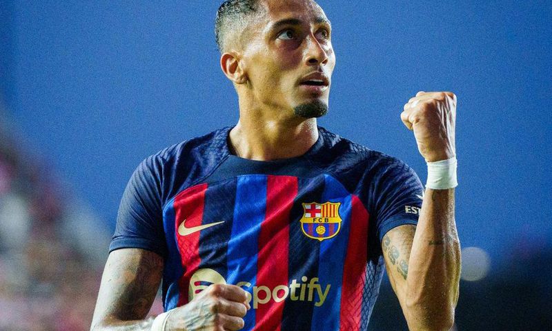 Raphinha was the star of the match after he scored one and assisted two goals.