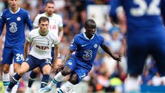 Le milieu de terrain de Chelsea Ngolo Kanté