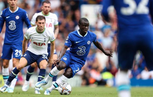 Le milieu de terrain de Chelsea Ngolo Kanté