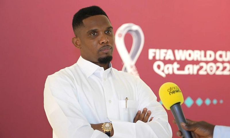Samuel Eto'o au Qatar