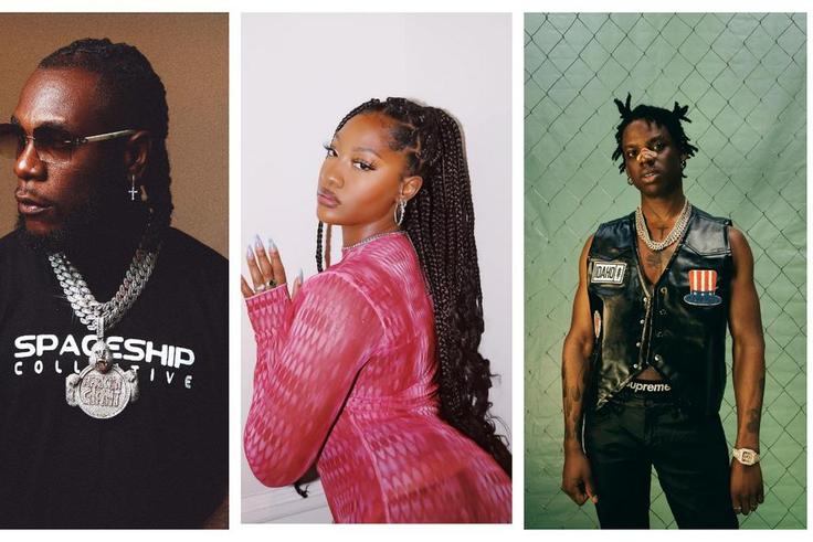 Burna Boy, Tems, Rema
