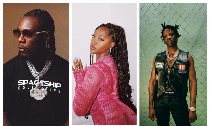 Burna Boy, Tems, Rema