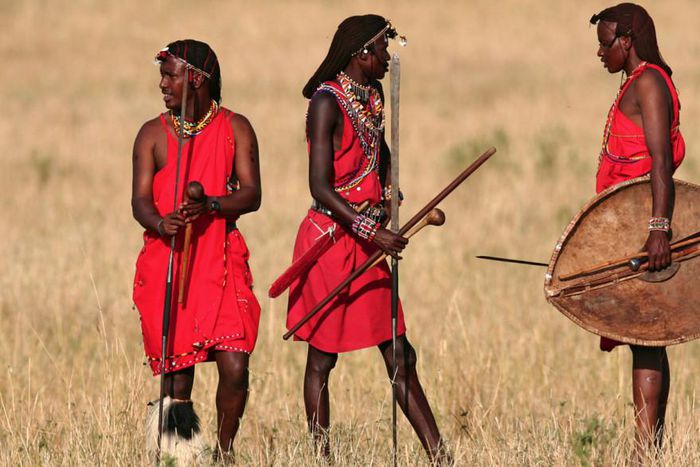 Les Massais du Kenya