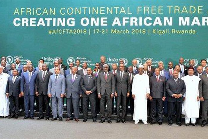 Les chefs d'Etats présents à Kigali pour la création de la Zlecaf