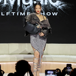 Rihanna en conférence de presse pour le Super Bowl LVII Halftime Show / Mike Coppola/Getty Images