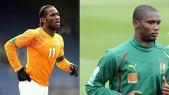 Drogba Didier et Eto'o