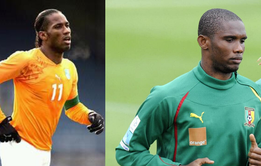 Drogba Didier et Eto'o