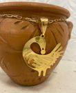 Collier Sankofa/Arame Fajoias