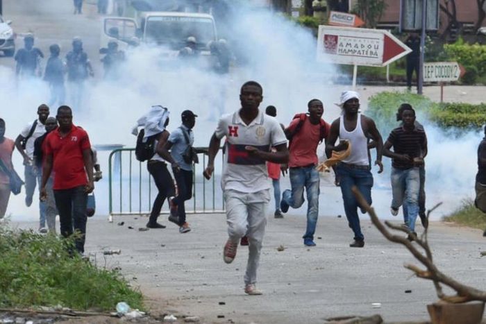 Tensions à l'Université Félix Houphouët-Boigny : La FESCI face aux forces de l'Ordre