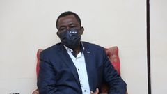 Le Secrétaire Générale de la CAF, Véron Mosengo-Omba