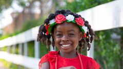 Une petite fille