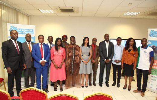 La conférence de presse du sommet de l'élevage d'Abidjan 2023