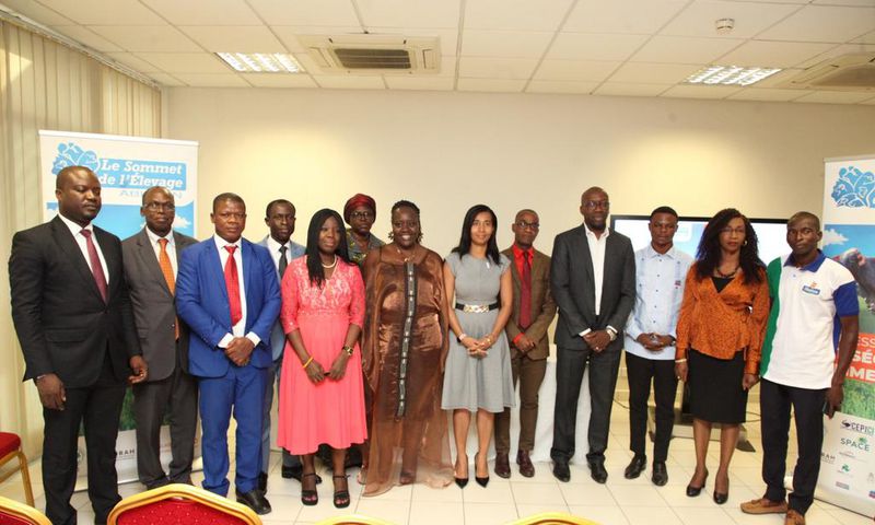 La conférence de presse du sommet de l'élevage d'Abidjan 2023