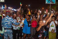 L'accueil à l'aéroport de Ange et Awa Sanoko/Aruna Winner