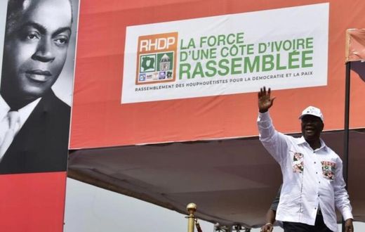 Le RHDP, le parti au pouvoir