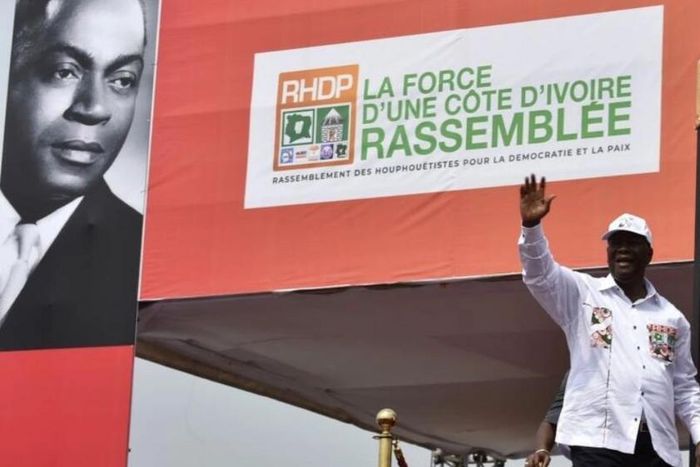 Le RHDP, le parti au pouvoir