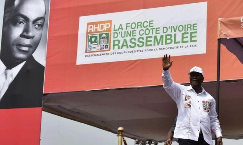 Le RHDP, le parti au pouvoir