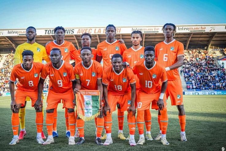 L'équipe U23 des Éléphanteaux