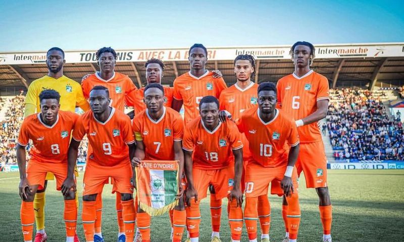 L'équipe U23 des Éléphanteaux