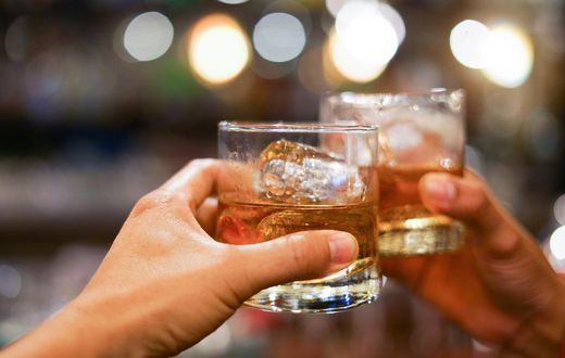 Some bars were repurposing unfinished alcohol.Royalty-free/Getty Images