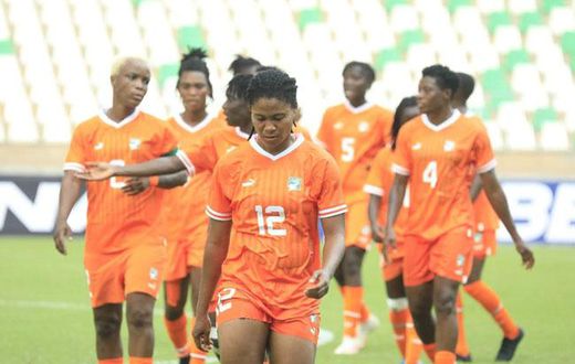 L'équipe de football féminine ivoirienne