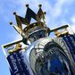 The Premier League trophy