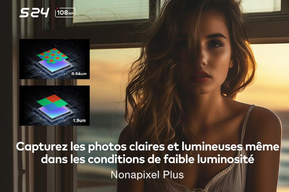 Technologie : le S24 d’itel, 1er téléphone doté d'un appareil photo HD (108 MP) est là