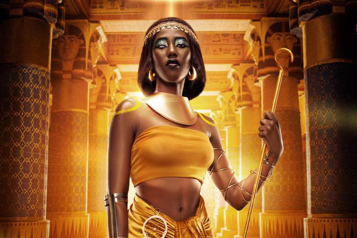 Représentation de Amanirenas en photo