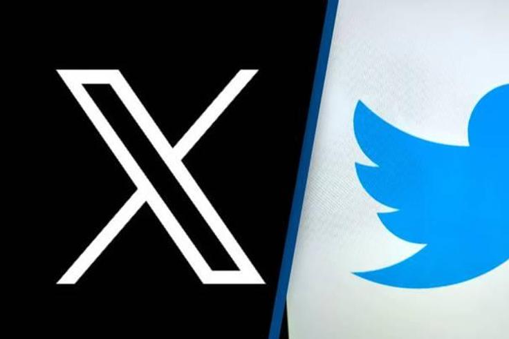 Twitter's blue bird logo replaced with X. [UNILAG]